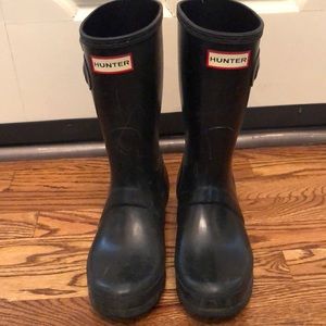 Hunter rain boots
